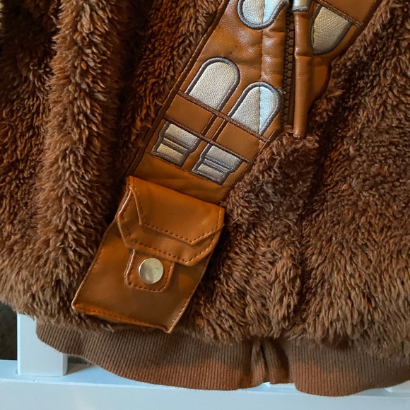 DISNEY limited edition brown Sherpa toddler boys hoodie sweatshirt unisex girls - Picture 3 of 7